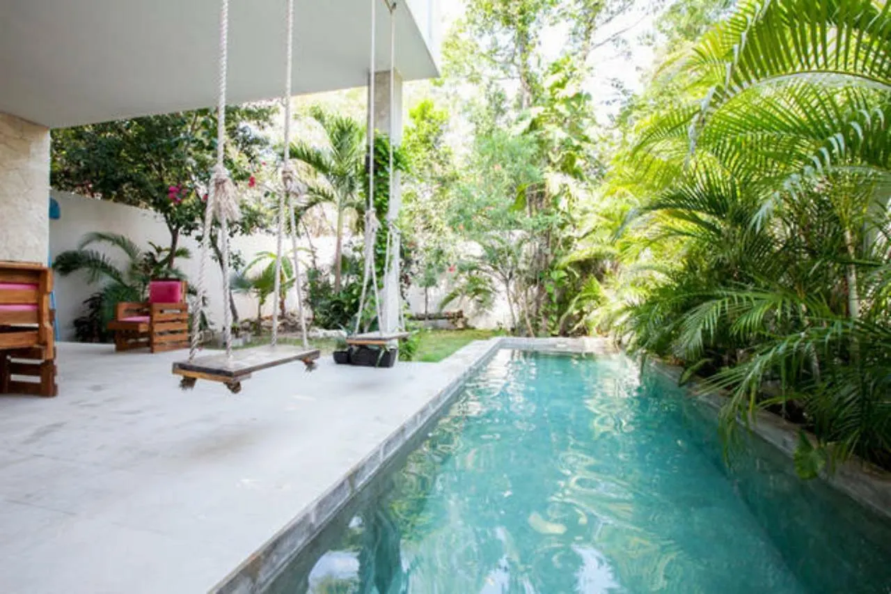 Relaxing Casa Tzalam 3Br Surrounded By Nature By Happy Address Tulum Mexikó