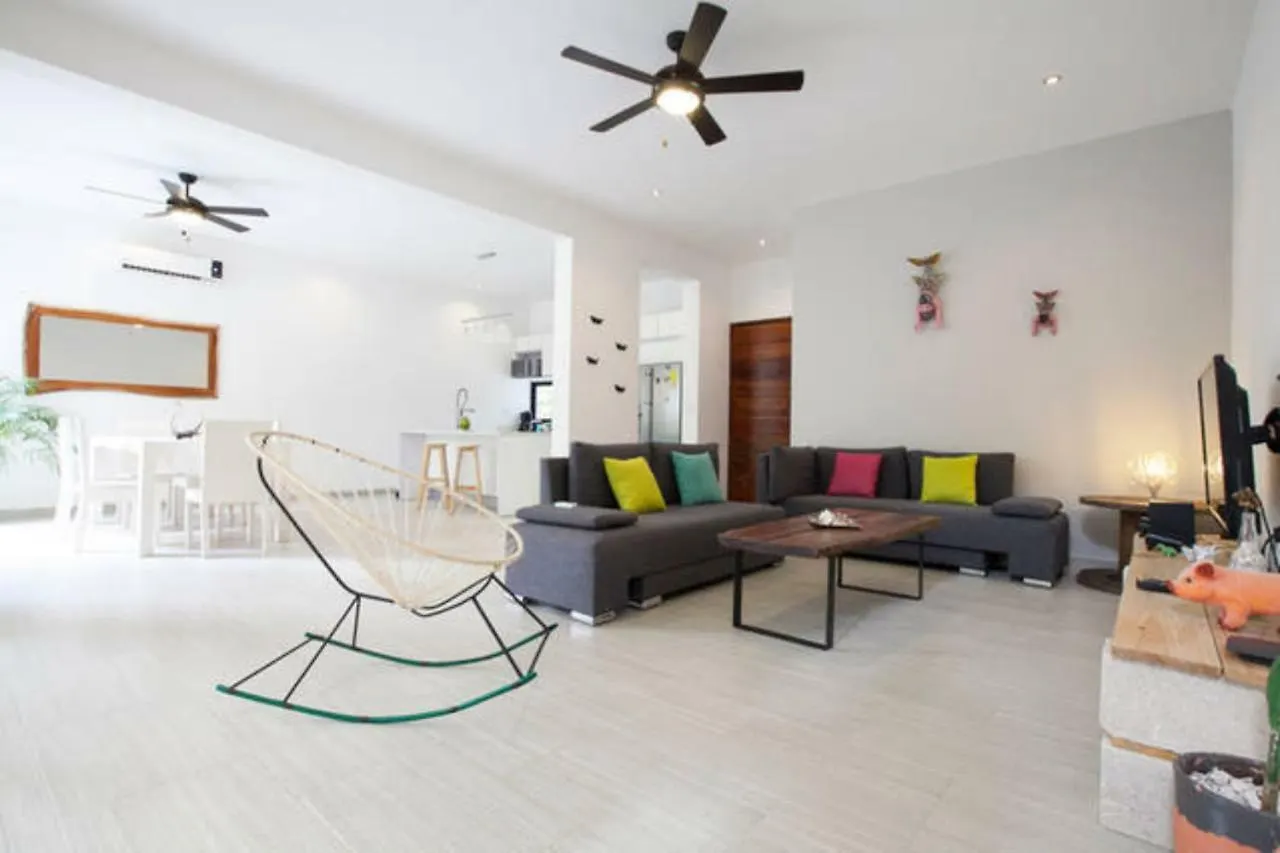 Nyaraló Relaxing Casa Tzalam 3Br Surrounded By Nature By Happy Address Tulum